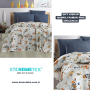 ETEHOMETEX ÇİFT KİŞİLİK BASKILI PAMUK PİKE ARLES 8696474231886